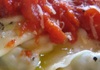 Равиоли със спанак и фета в доматен сос 