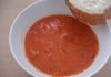 Пикантна доматена супа с копър
