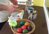 Обикновен начин за боядисване на яйца с боя