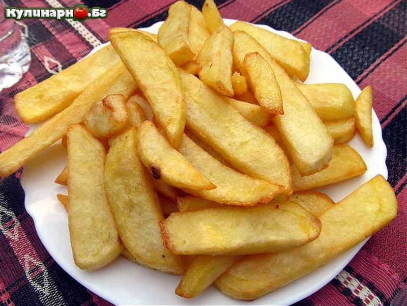 традиционни пържени картофи