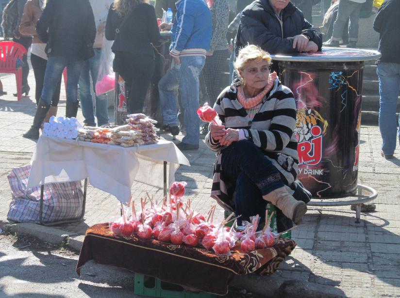 захаросани ябълки