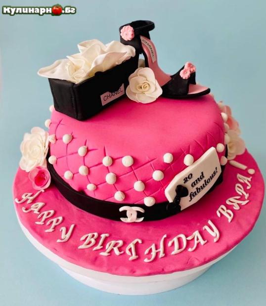Sweet dreams розова торта за стилна дама
